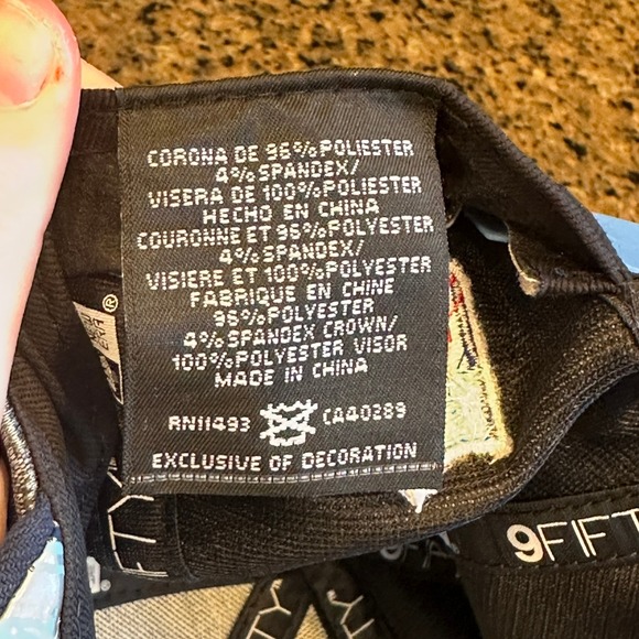 Tennessee Titans New Era 9FIFTY Snapback Hat Cap Blue Gray NFL - Picture 8 of 8